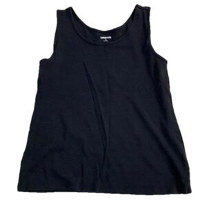 Lands End woman’s black medium tank top